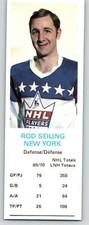 1970-71 Dad's Cookies #120 Rod Seiling  New York Rangers X394