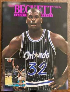 Beckett Basketball Monthly Magazine #37 Aug. 1993 Shaquille O'Neal Excellent - Bild 1 von 2