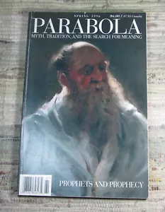 PARABOLA PROPHETS & PROPHECY Magazine Of Myth & Tradition 1996 VOLUME XXI No 1 - Picture 1 of 8