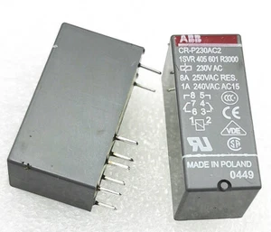 2Pcs CR-P230AC2 230VAC Electromagnetic Relay 8Pins - Picture 1 of 1