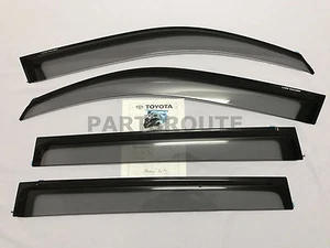 JDM Lexus LX570 Toyota Land Cruiser OEM Window Visors Rain Guards SET 2008-2021 - Bild 1 von 9