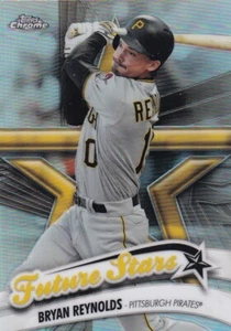 2020 TOPPS CHROME FUTURE STARS - BRYAN REYNOLDS #FS-9 PITTSBURGH PIRATES - Picture 1 of 1
