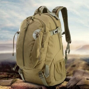 30 Liter Resistant Camouflage Backpack for Camping Mountaineering Travel Bag - Picture 1 of 20
