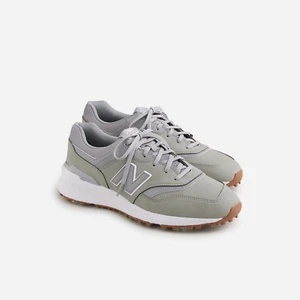 New Balance x J. Crew Mens 997G 997 Golf Shoes Sneakers Cleats Gray Sz 9.5 M NIB - Picture 1 of 5