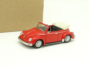 Jouef Evolution SB 1/43 - VW COCCINELLE BEETLE 1303 Convertible Red - Picture 1 of 1