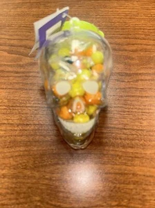 2005 Frankford SCARY SKULLS Bubble Gum candy container HALLOWEEN New - Picture 1 of 5