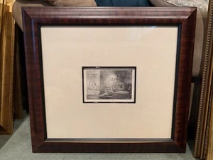 Rembrandt Radierung "Der Golfer 1654" - Bild 1 von 4