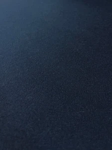 7.75 yds Knoll Cavalier Ink Dark Blue Wool Sateen Upholstery Fabric Last Day 6/3 - Picture 1 of 9