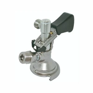 Zapfkopf Keg Verschluss Flach Fitting seitlicher Ausgang (Thekenanstich) - Bild 1 von 2