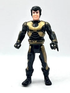 Vintage 90s Hasbro James Bond Jr. Ninja Gear Action Figure Kids Toy - Black - Picture 1 of 6