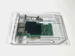 Intel X550-T2 10Gb Ethernet Converged PCIe Network Adapter X550 T2 X550T2BLK - Bild 1 von 6