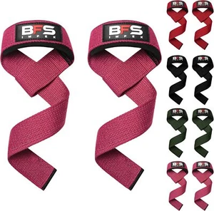 Lifting Straps for Deadlifting Powerlifting Strength Training Men Women - Picture 1 of 5