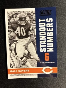 2017 Score - Standout Numbers #12 Gale Sayers - Bild 1 von 2