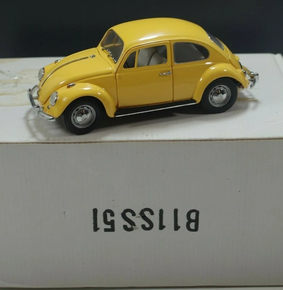 ЛИТАЯ МОДЕЛЬ АВТОМОБИЛЯ ФОЛЬКСВАГЕН ЖУК 1967 FRANKLIN КАК НОВАЯ МАСШТАБ 1:24 - Изображение 1 из 4