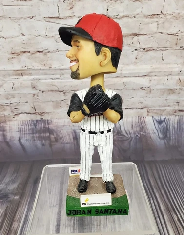 Quad Cities River Bandits Johan Santana Bobblehead Minnesota Twins Minors SGA Cover