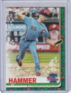 2019 TOPPS HOLLIDAY RC JD HAMMER - Picture 1 of 2