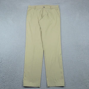Lululemon Pants Mens 35x34 ABC Commission Swift Cotton Lightweight Khaki Chinos - Picture 1 of 14