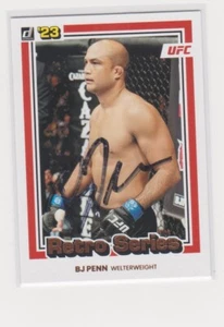 BJ PENN UFC AUTOGRAPHED CARD THRU THE MAIL WITH NOTE - Picture 1 of 2