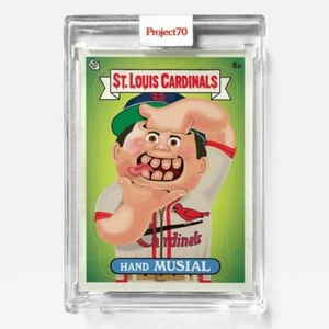 2021 Topps Project 70~1986 Stan Musial #838 GPK~ By Keith Shore PR:1,396 - Bild 1 von 1