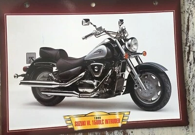 Enchufe Moto Passion Suzuki VL1500LC Intruder 1999 Colección Atlas Japón VL1500 - Imagen 1 de 2