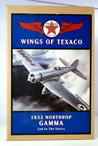 Ertl Wings of Texaco 1932 Northrop Gamma Airplane Bank 2nd In Series DieCast NIB - Picture 1 of 7
