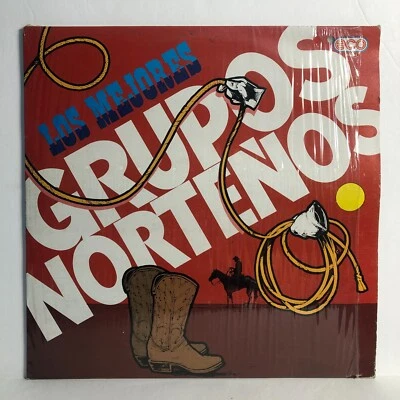 Los Mejores Grupos Norteños 1985 ECO Norteno Rancheras Compilation LP IMPORT NM - Image 1 of 4