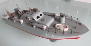 ITO Japan 50er Jahre 22 Zoll Torpedoboot funktioniert - Bild 1 von 24