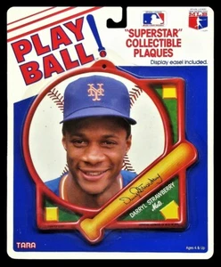 1988 Tara "Superstar" Collectible Plaques - Darryl Strawberry in Original Pkg - Picture 1 of 2
