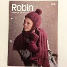 2950 - Robin Aurora Pom Pom Hat, Scarf & Gloves Set Childs 4 to 14 Years 