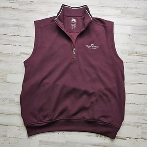 Callaway Golf X Series Red Indian Wells Golf Resort Vest Size MED - Pockets - Picture 1 of 6