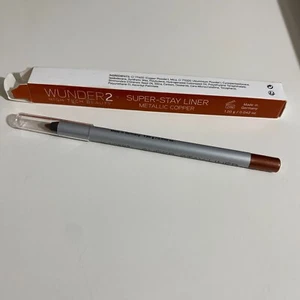 Wunder2 Super Stay Liner Metallic Copper Eyeliner Long Lasting - Picture 1 of 3