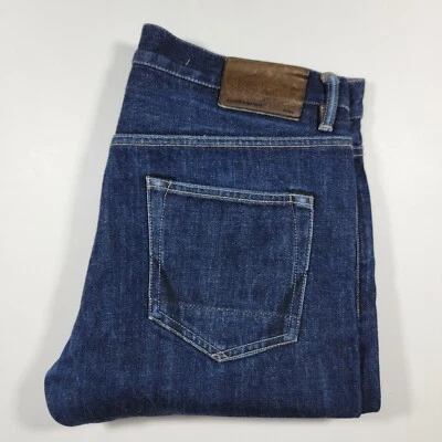 Pantalones de mezclilla para hombre ALL STAINTS SPITALFIELDS CIGARETTE calce ajustado ribete 32x32 Foto 1 de 4