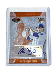 2007 Topps Co-Signers #121 Alex Gordon Auto 025/150 RC Silver Bronze Rookie - Bild 1 von 2