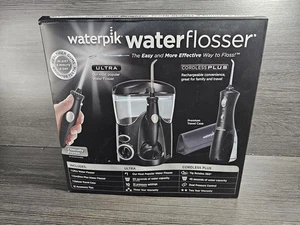 Waterpik Water Flosser Ultra WP-112W custodia da viaggio combinata senza fili più WP-462W - Foto 1 di 6