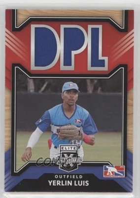 2022 Panini Elite Extra Edition DPL Material Yerlin Luis #DM-YL - Image 1 of 2