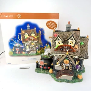 DEPT 56 The Candy Cauldron Halloween Village House KOMPLETT - GETESTET - FUNKTIONIERT IN EINWANDFREIEM ZUSTAND - Bild 1 von 23