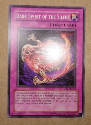 YUGIOH Dark Spirit Of The Silent, DB2-EN013 - Image 1 of 2