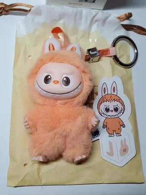 100% AUTHENTIC! Mini Labubu "J" ORANGE LETTER Pin For Love PENDANT POP MART!🔥E2 - Image 1 of 4