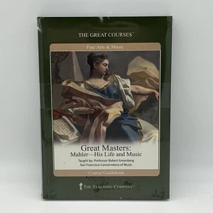 The Great Courses: Great Masters Mahler, His Life & Music (DVD/Guidebook) NEW - Picture 1 of 4