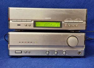 Denon UPA-110 Integrated Amplifier & Denon UTU-110 Silver Tested & fully Working - Picture 1 of 24