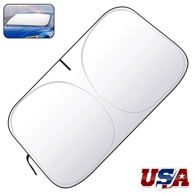 Parasol de coche para Audi A1 ventana delantera trasera película parabrisas visera cubierta 55*27,6 pulgadas Foto 1 de 4