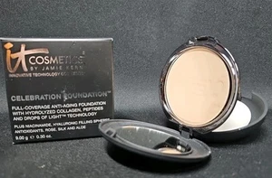 IT Cosmetics by Jamie Kern Celebration Foundation Light Medium Anti Aging .30 oz - Picture 1 of 9