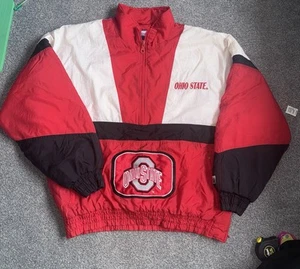 Logo 7 Ohio State Vintage Quarter Zip Heavyweight Jacket Men’s Size 2XL - Picture 1 of 8