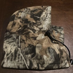 Hunting•Balaclava•Advantage Timber Camo•Charcoal Lined Face Mask•Fleece• Used - Picture 1 of 14