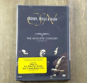 Crosby Stills And Nash The Acoustic Concert Live Sealed DVD NEW Sealed - Imagen 1 de 5