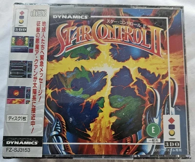 STAR CONTROL II 2 3DO FZ-SJ3153  1995 Region-free Japan New Sealed - Image 1 of 4
