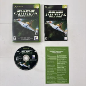 Star Wars: Starfighter Edición Especial (Microsoft Xbox) Probado en Caja Original con Tarjeta Reg - Imagen 1 de 8