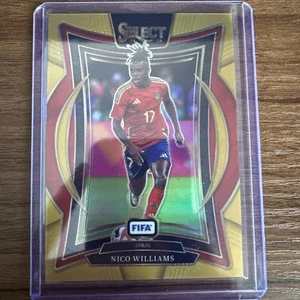 Nico Williams 1/1 First Print Numbered 1/10 Panini FIFA Select 2024-25 Spain - Picture 1 of 2