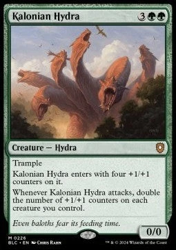 Magic/MTG Kalonian Hydra BLC-226 Mythic Englisch Neu - Bild 1 von 2