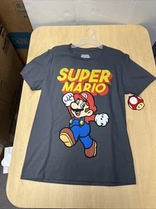 Super Mario Bros. Grafik Tshirt, Vintage Look, Gr. M - Bild 1 von 5